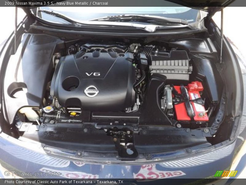 Navy Blue Metallic / Charcoal 2009 Nissan Maxima 3.5 S