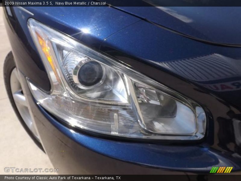 Navy Blue Metallic / Charcoal 2009 Nissan Maxima 3.5 S