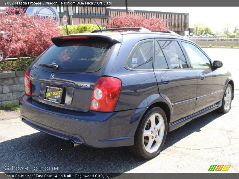 Midnight Blue Mica / Off Black 2002 Mazda Protege 5 Wagon