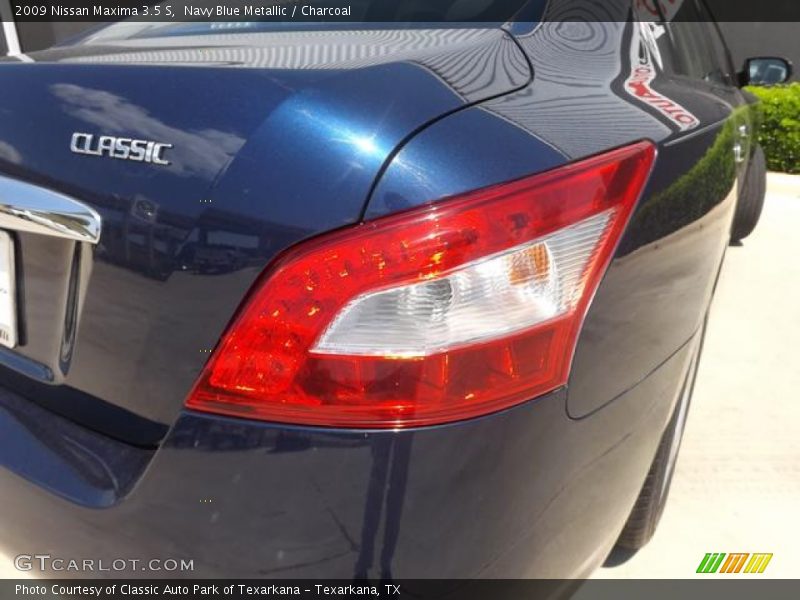 Navy Blue Metallic / Charcoal 2009 Nissan Maxima 3.5 S