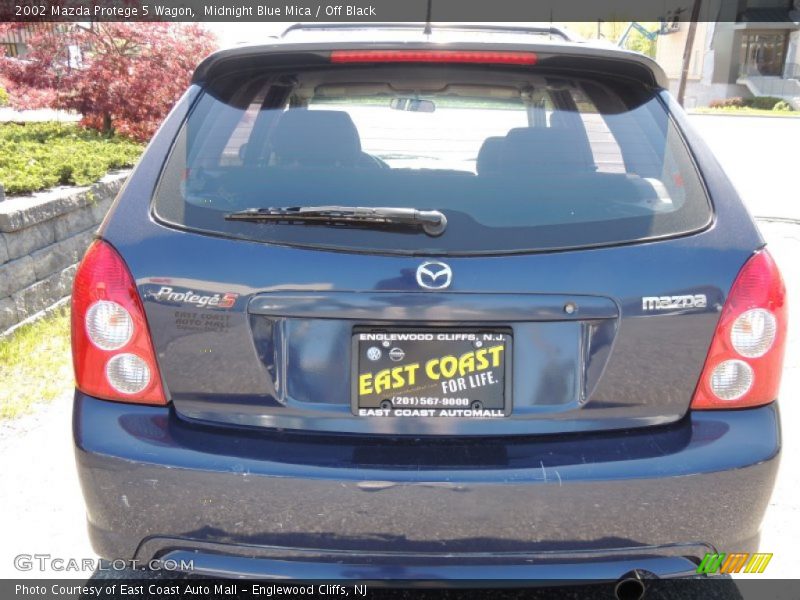 Midnight Blue Mica / Off Black 2002 Mazda Protege 5 Wagon