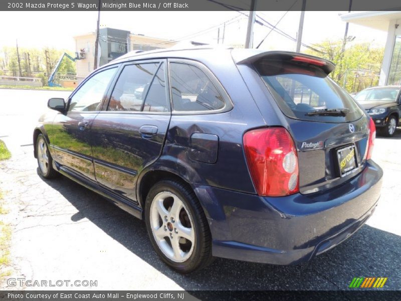 Midnight Blue Mica / Off Black 2002 Mazda Protege 5 Wagon