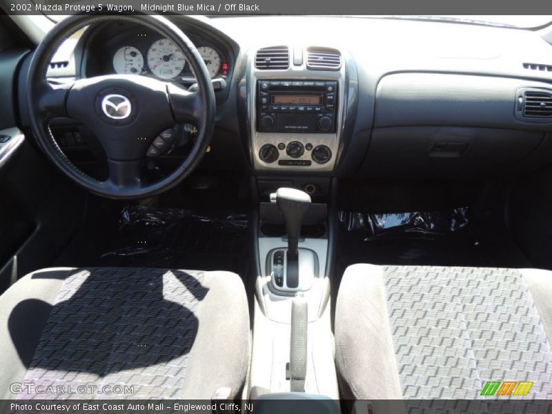 Midnight Blue Mica / Off Black 2002 Mazda Protege 5 Wagon