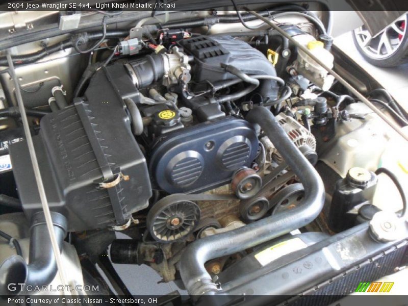 Light Khaki Metallic / Khaki 2004 Jeep Wrangler SE 4x4
