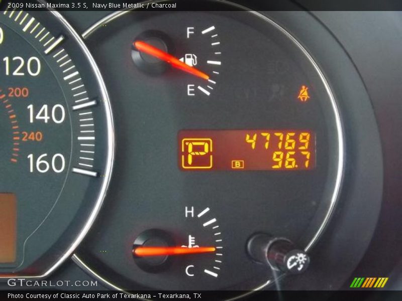 Navy Blue Metallic / Charcoal 2009 Nissan Maxima 3.5 S