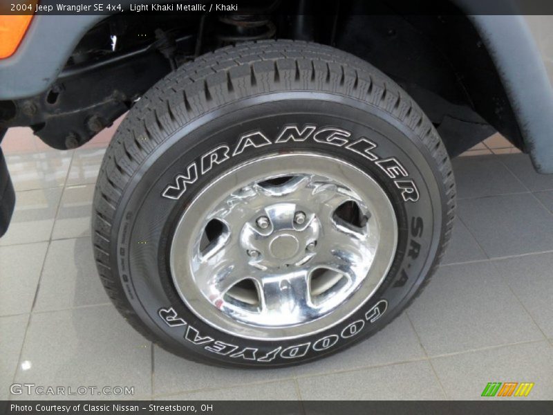 Light Khaki Metallic / Khaki 2004 Jeep Wrangler SE 4x4