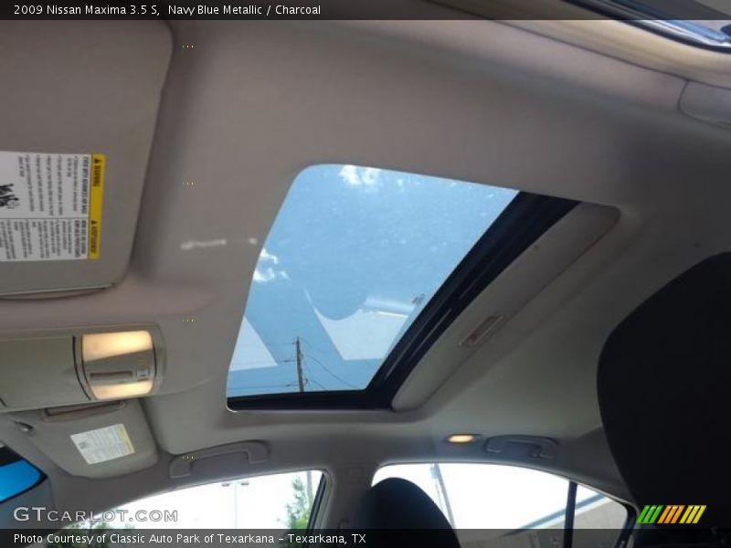 Navy Blue Metallic / Charcoal 2009 Nissan Maxima 3.5 S