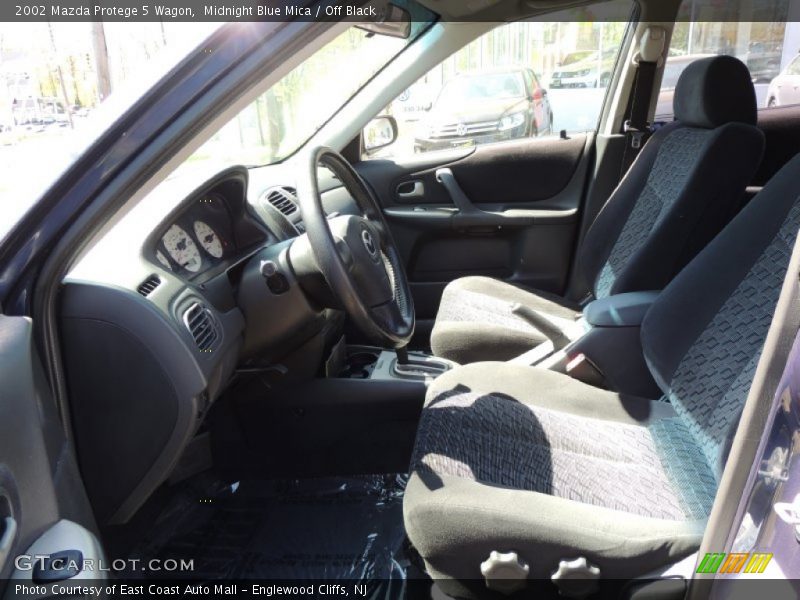Midnight Blue Mica / Off Black 2002 Mazda Protege 5 Wagon