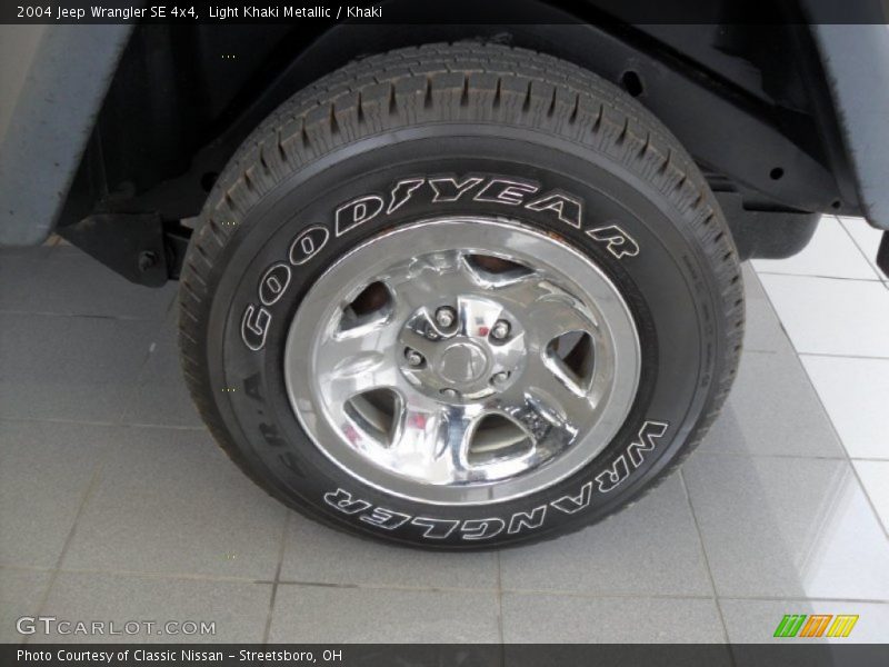 Light Khaki Metallic / Khaki 2004 Jeep Wrangler SE 4x4