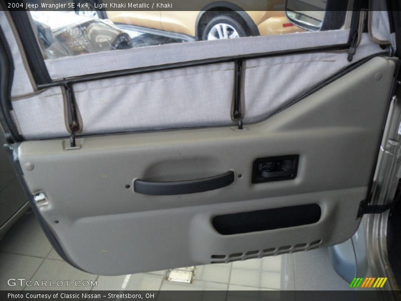 Light Khaki Metallic / Khaki 2004 Jeep Wrangler SE 4x4