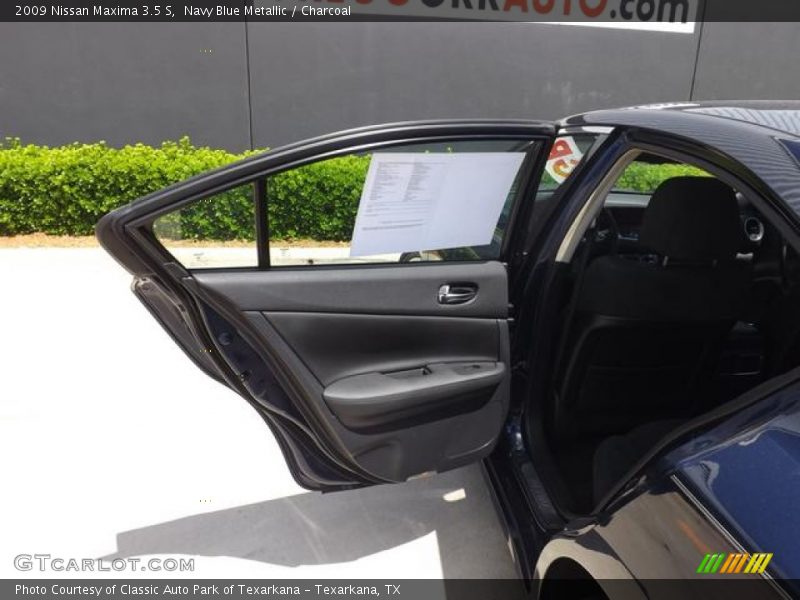 Navy Blue Metallic / Charcoal 2009 Nissan Maxima 3.5 S