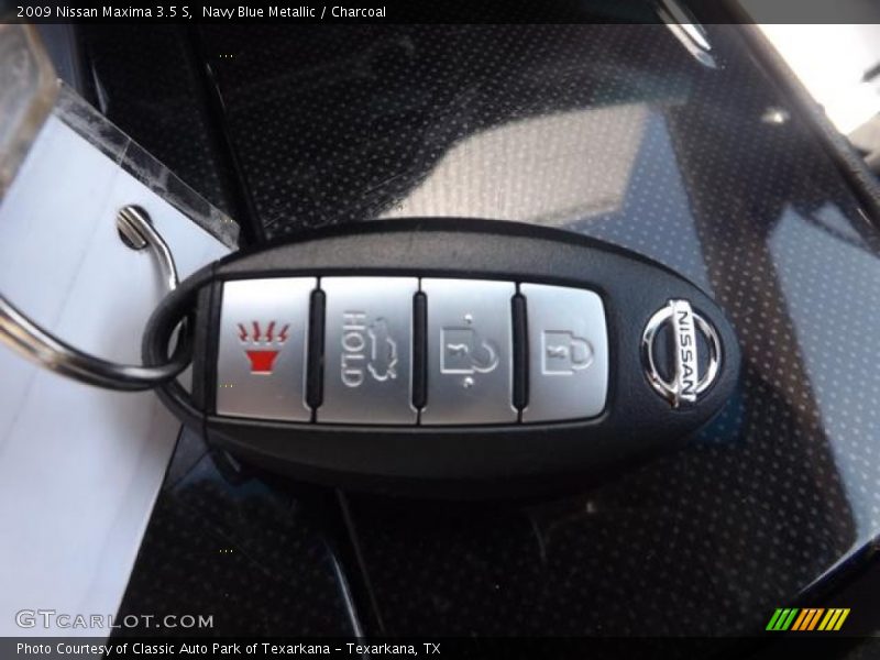 Navy Blue Metallic / Charcoal 2009 Nissan Maxima 3.5 S