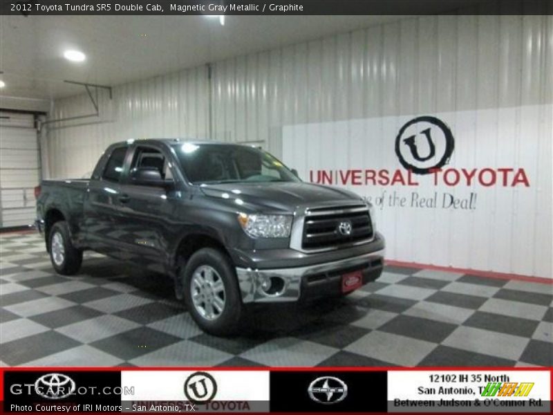 Magnetic Gray Metallic / Graphite 2012 Toyota Tundra SR5 Double Cab