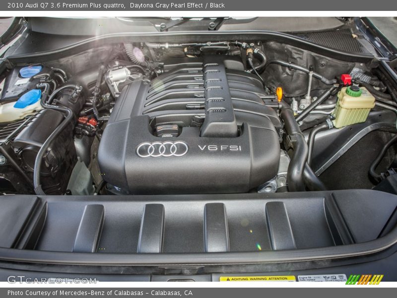  2010 Q7 3.6 Premium Plus quattro Engine - 3.6 Liter FSI DOHC 24-Valve VVT V6