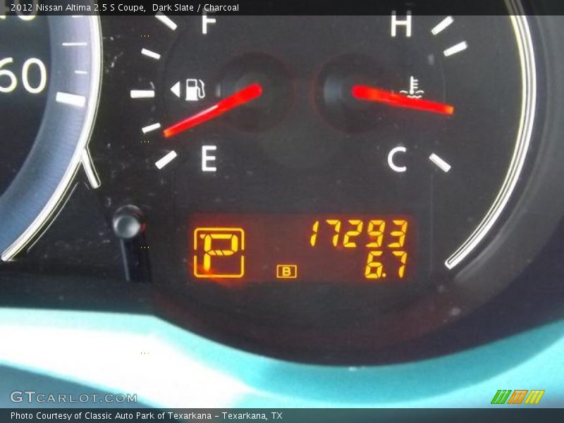 Dark Slate / Charcoal 2012 Nissan Altima 2.5 S Coupe