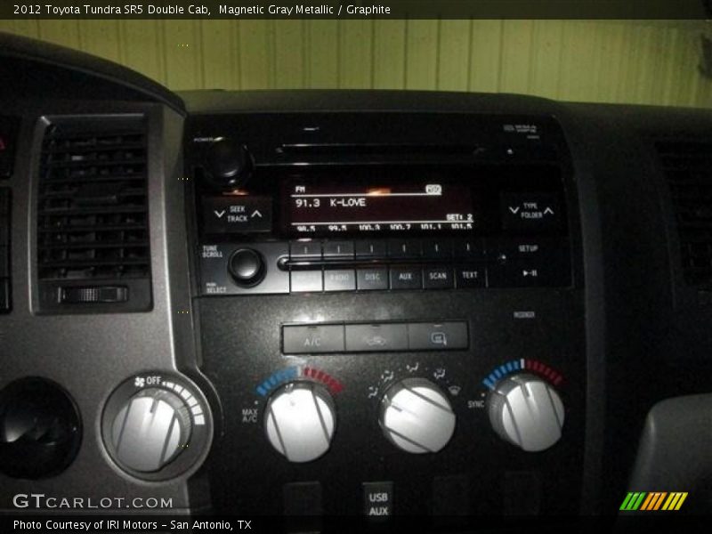 Magnetic Gray Metallic / Graphite 2012 Toyota Tundra SR5 Double Cab