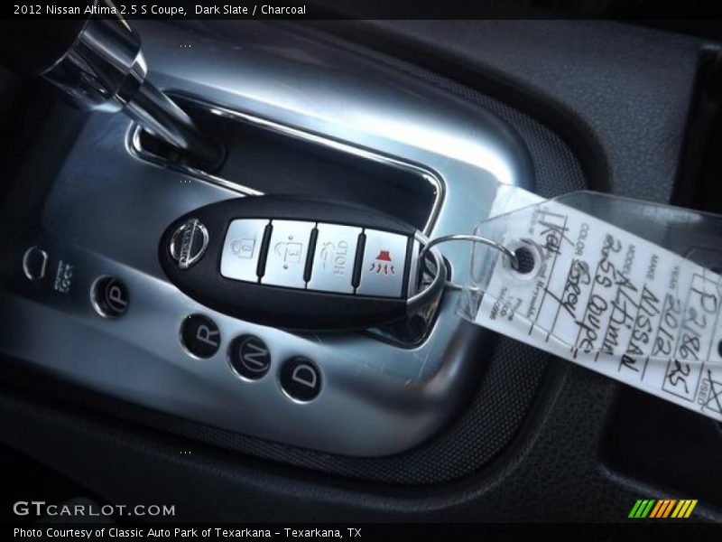 Dark Slate / Charcoal 2012 Nissan Altima 2.5 S Coupe