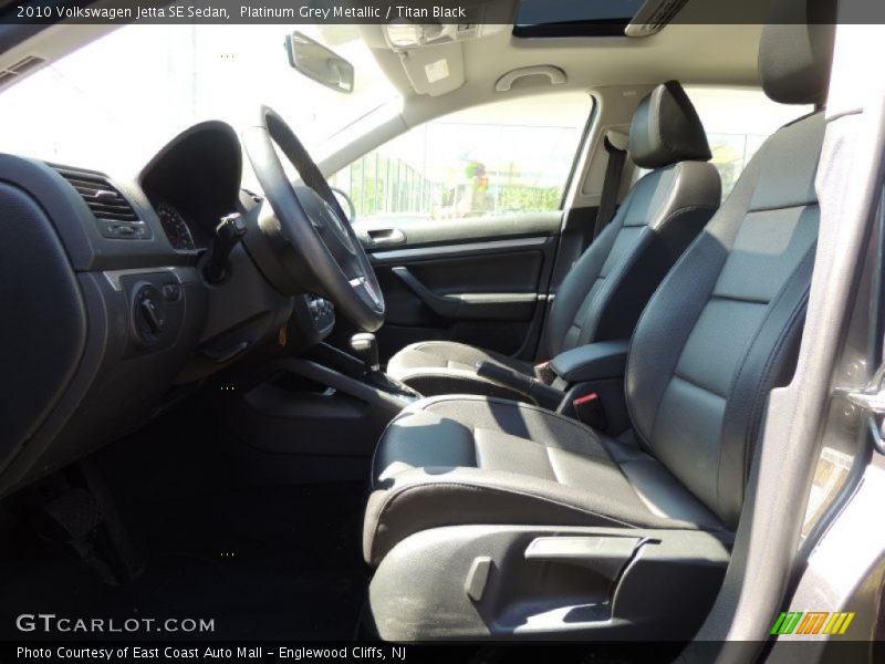 Platinum Grey Metallic / Titan Black 2010 Volkswagen Jetta SE Sedan