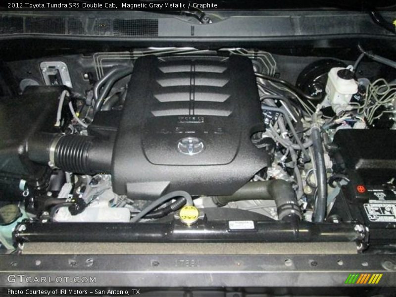 Magnetic Gray Metallic / Graphite 2012 Toyota Tundra SR5 Double Cab