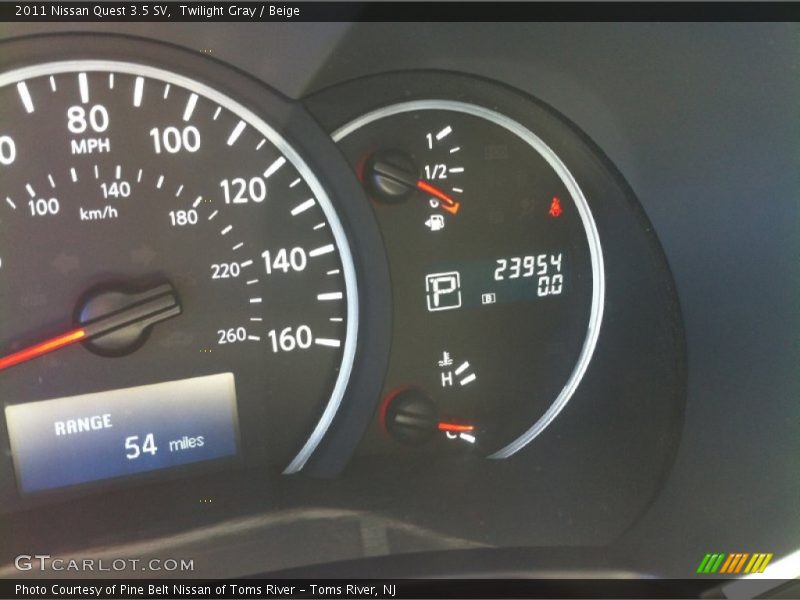 Twilight Gray / Beige 2011 Nissan Quest 3.5 SV