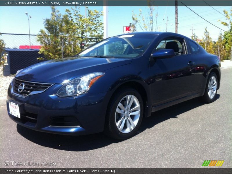 Navy Blue / Charcoal 2010 Nissan Altima 2.5 S Coupe