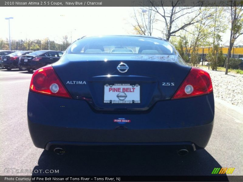 Navy Blue / Charcoal 2010 Nissan Altima 2.5 S Coupe