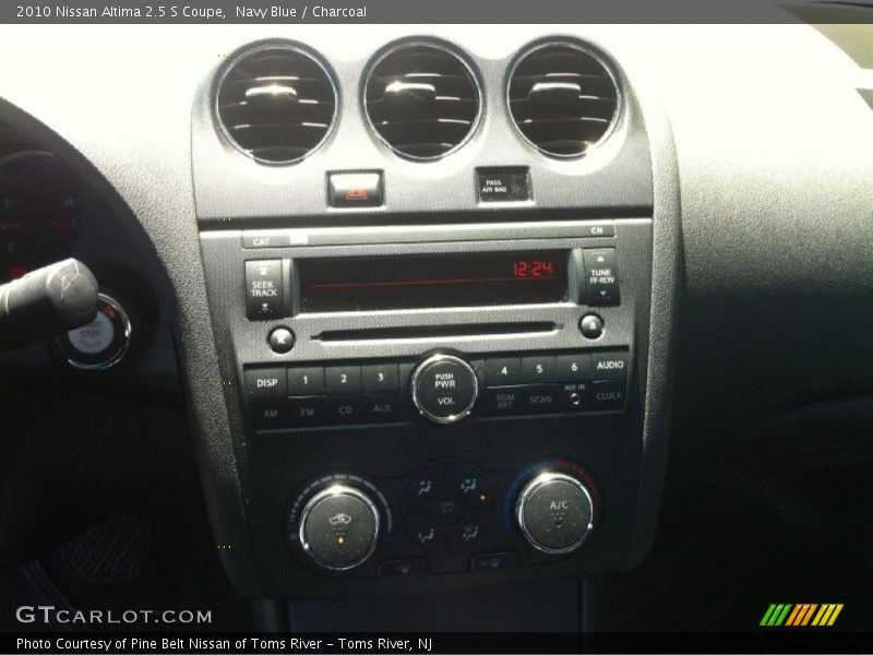 Navy Blue / Charcoal 2010 Nissan Altima 2.5 S Coupe