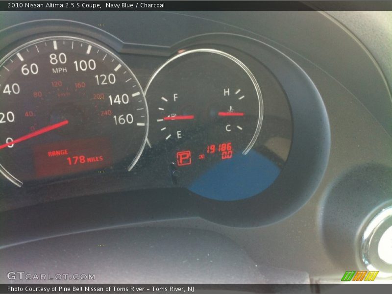 Navy Blue / Charcoal 2010 Nissan Altima 2.5 S Coupe