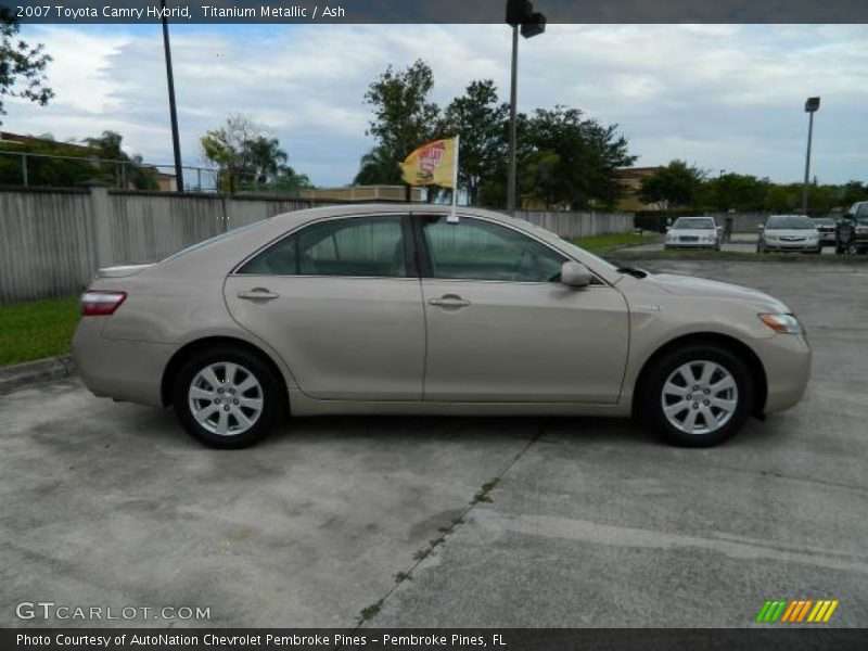 Titanium Metallic / Ash 2007 Toyota Camry Hybrid
