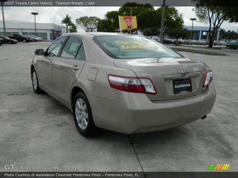 Titanium Metallic / Ash 2007 Toyota Camry Hybrid