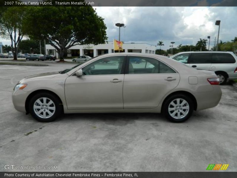 Titanium Metallic / Ash 2007 Toyota Camry Hybrid