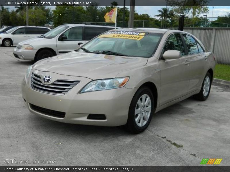 Titanium Metallic / Ash 2007 Toyota Camry Hybrid