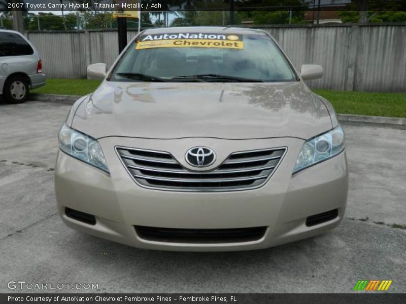 Titanium Metallic / Ash 2007 Toyota Camry Hybrid