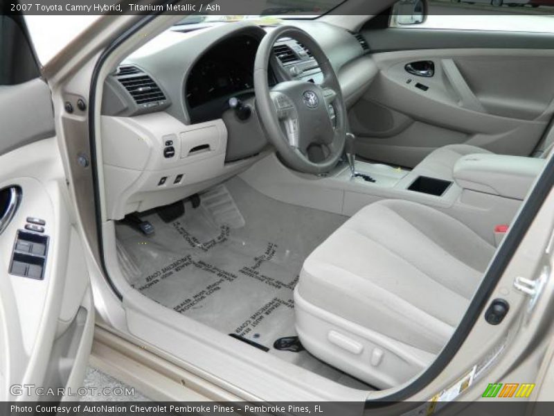 Titanium Metallic / Ash 2007 Toyota Camry Hybrid