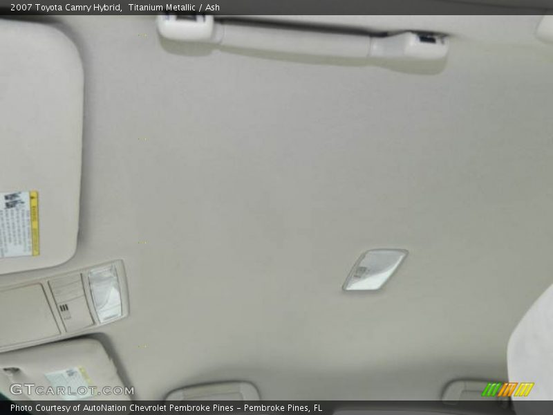 Titanium Metallic / Ash 2007 Toyota Camry Hybrid