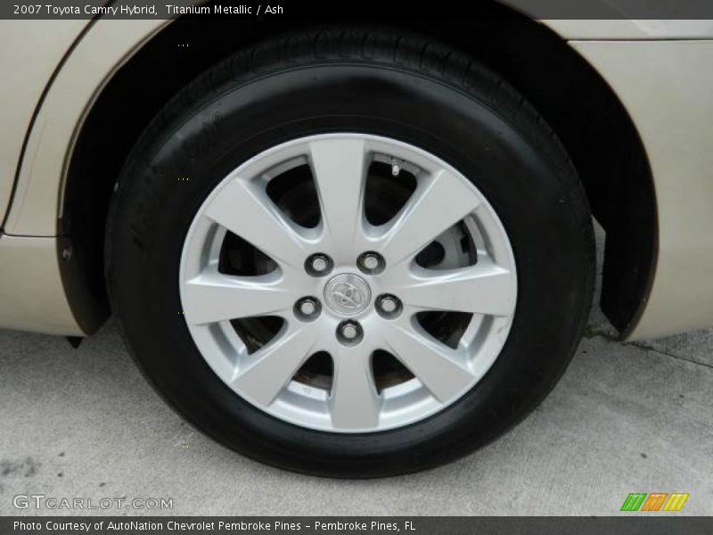Titanium Metallic / Ash 2007 Toyota Camry Hybrid