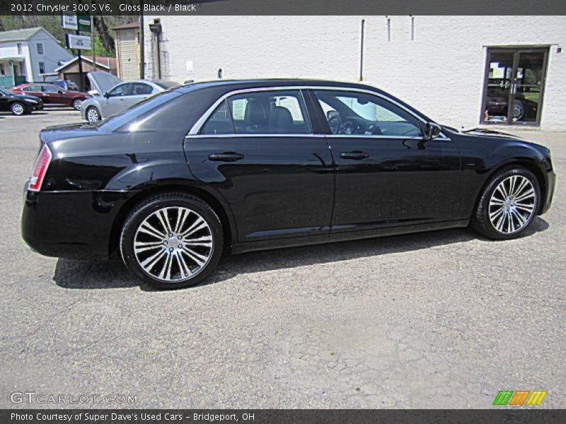 Gloss Black / Black 2012 Chrysler 300 S V6
