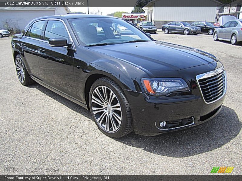 Gloss Black / Black 2012 Chrysler 300 S V6