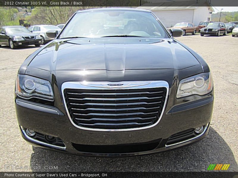Gloss Black / Black 2012 Chrysler 300 S V6