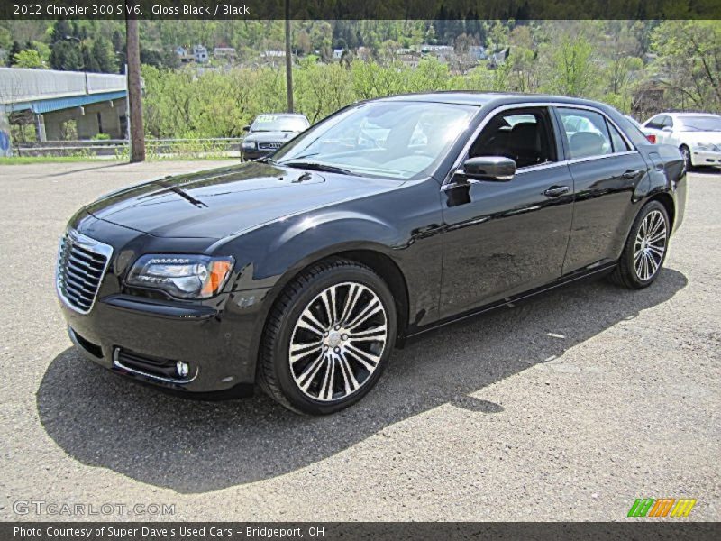 Gloss Black / Black 2012 Chrysler 300 S V6
