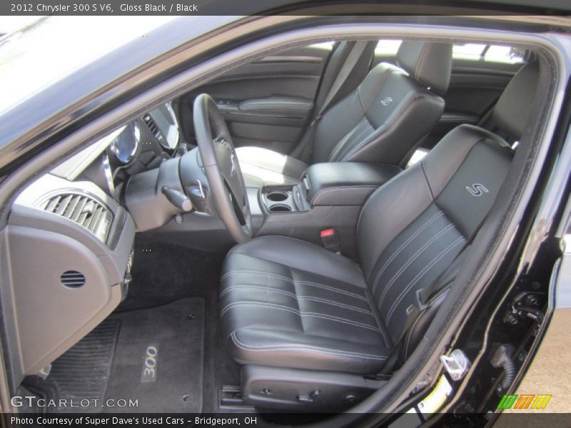 Gloss Black / Black 2012 Chrysler 300 S V6