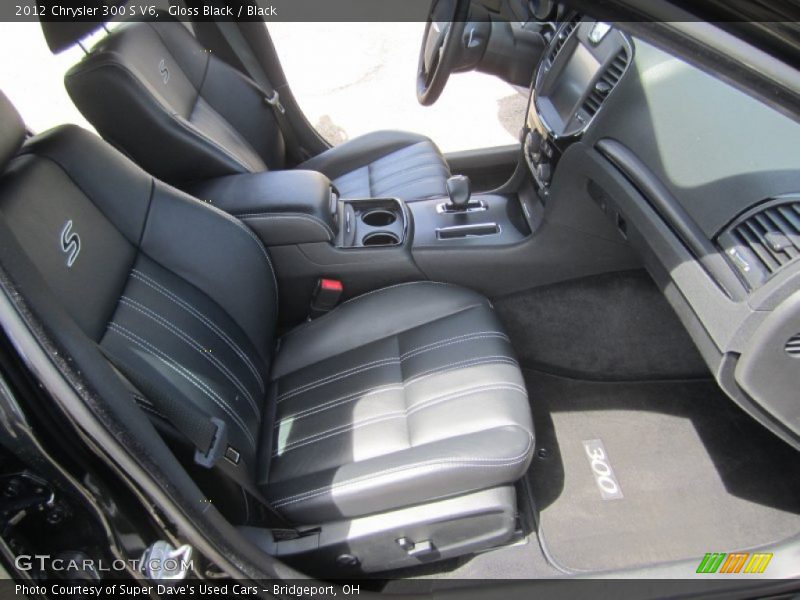 Gloss Black / Black 2012 Chrysler 300 S V6