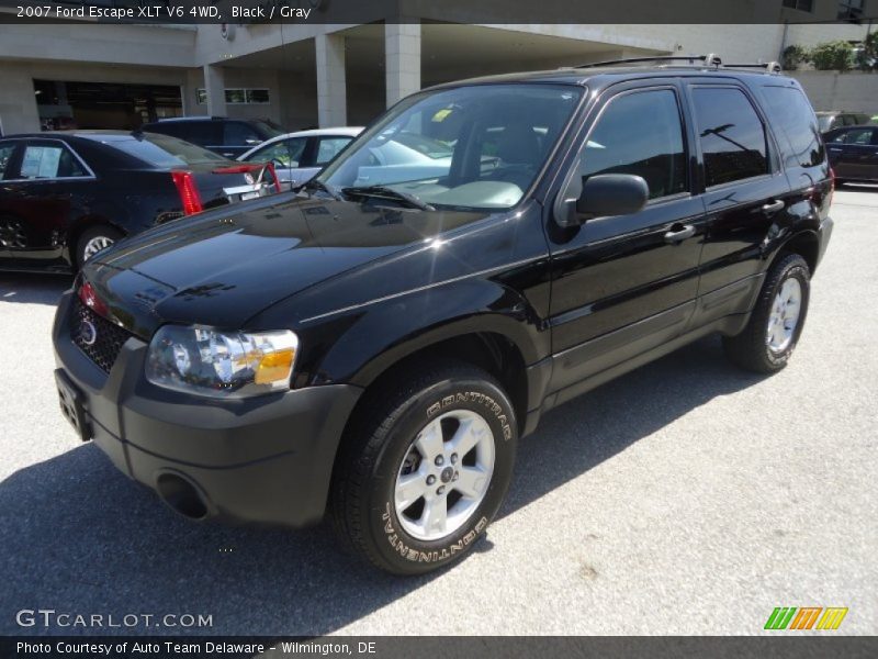 Black / Gray 2007 Ford Escape XLT V6 4WD
