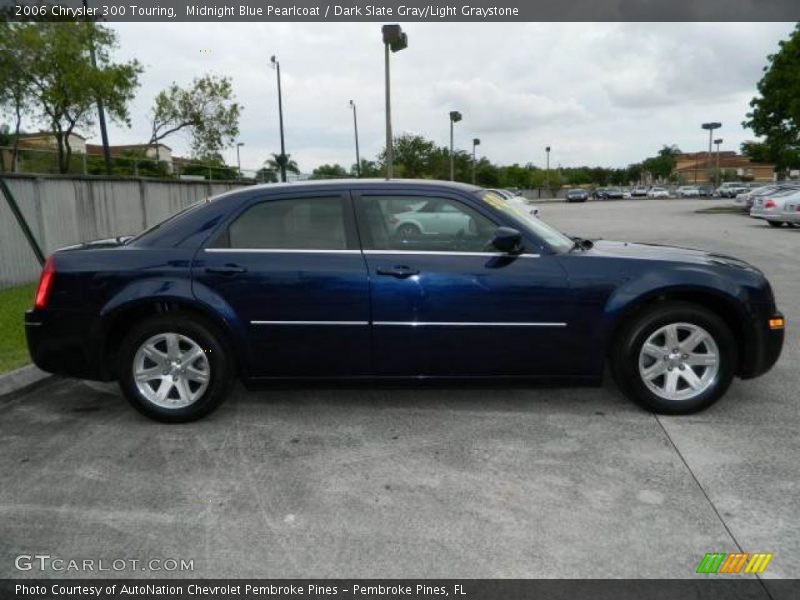Midnight Blue Pearlcoat / Dark Slate Gray/Light Graystone 2006 Chrysler 300 Touring