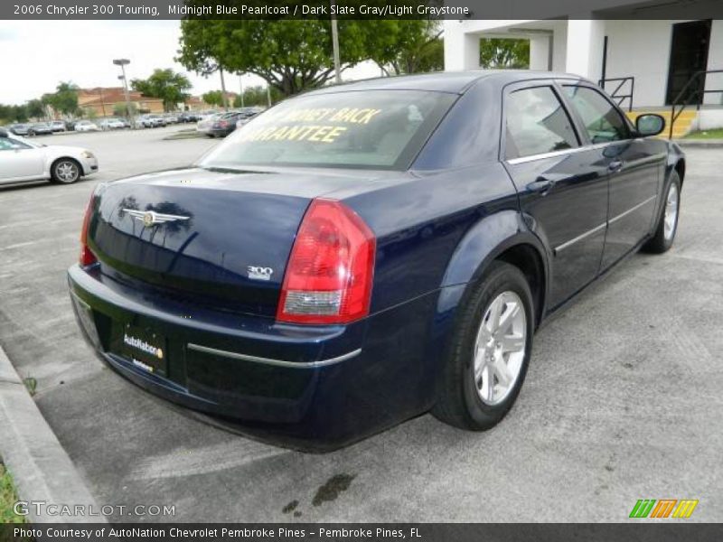 Midnight Blue Pearlcoat / Dark Slate Gray/Light Graystone 2006 Chrysler 300 Touring
