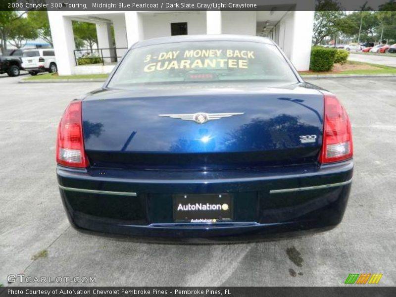 Midnight Blue Pearlcoat / Dark Slate Gray/Light Graystone 2006 Chrysler 300 Touring