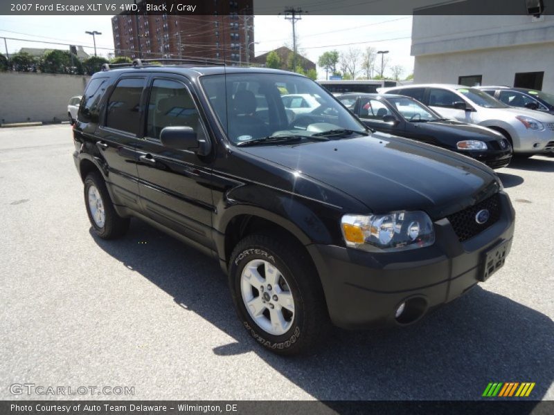 Black / Gray 2007 Ford Escape XLT V6 4WD