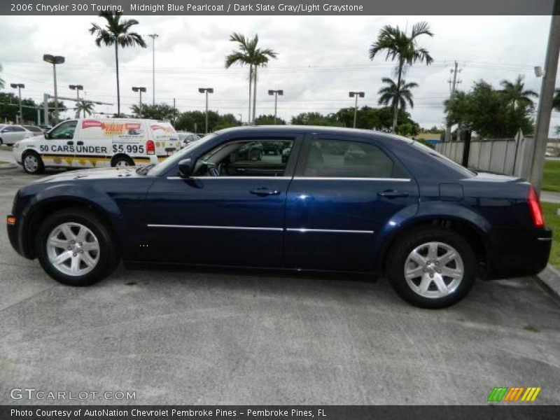 Midnight Blue Pearlcoat / Dark Slate Gray/Light Graystone 2006 Chrysler 300 Touring