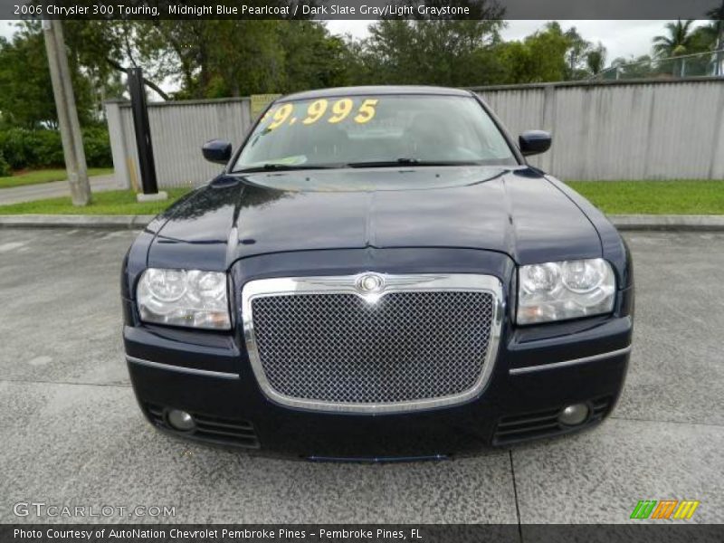 Midnight Blue Pearlcoat / Dark Slate Gray/Light Graystone 2006 Chrysler 300 Touring