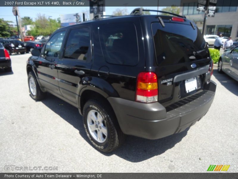 Black / Gray 2007 Ford Escape XLT V6 4WD